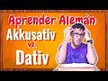 Aprender aleman – los casos ACUSATIVO y DATIVO – Dativ y Akkusativ -  die deutschen Fälle