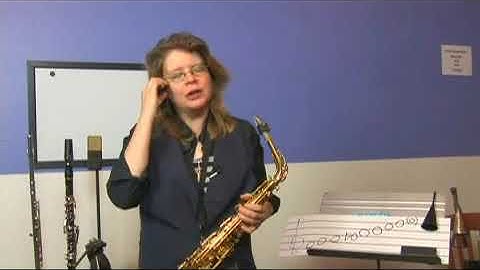 Saxophone B Flat Dorian Mode