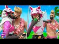 VI THROWS UP AFTER her FIRST KISS WITH DRIFT.... ( Fortnite Short )