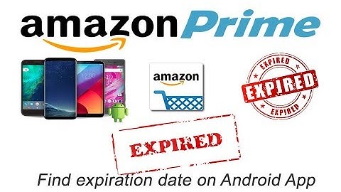 How To Check Amazon Prime Expiration On Android App