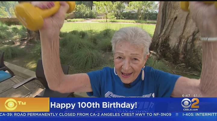 LA Woman Turning 100 Keeps Active Lifestyle, Young...