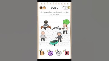 Brain Test 2 Riddle gameplay Prison Escape Level 4