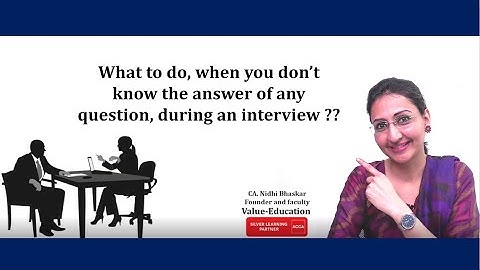 Handling Interview Questions II Job Interview II ACCA Jobs II CA Jobs II Cracking An Interview