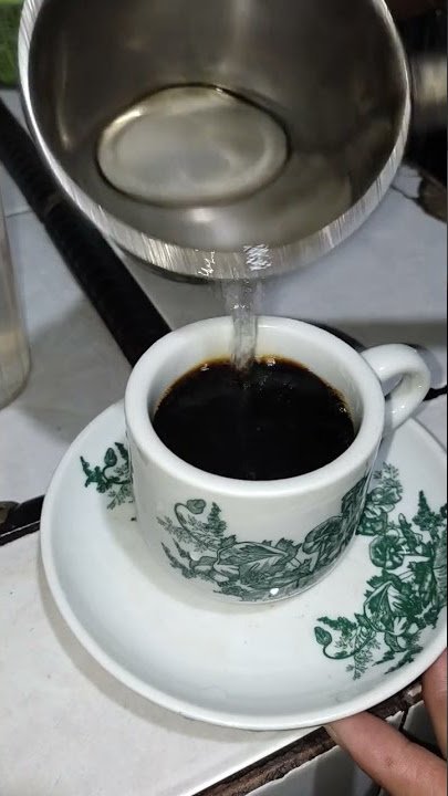 kedai kopi - bikin kopi susu #shorts