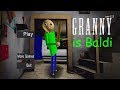 WHAT IF GRANNY WAS BALDI? (BRANNY?) | Granny (Horror Game)