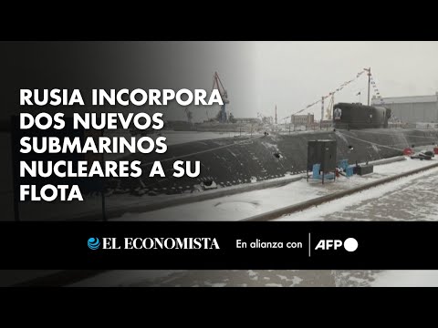 Rusia incorpora dos nuevos submarinos nucleares a su flota