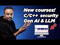 New Courses Incoming! C/C++, Gen AI & LLM Security and More | AppSecEngineer