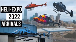 Heli-Expo 2022 Day 1 & 2 Arrivals Full Length video