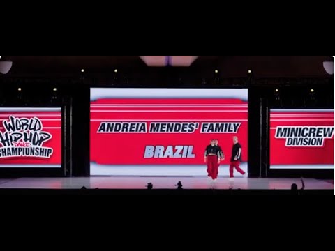 Andreia Mendes Family - Brazil | MiniCrew Semi-Finals | 2023 World Hip Hop Dance Championship