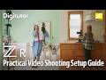 ZR 3 Video Shooting Setup Guide R3D NE Recommended Settings Accessories Nikon Digitutor