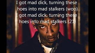21 Savage-Mad Stalkers Lyrics