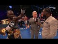 Denzel Bentley & Frank Warren react after dominant win against Brad Pauls 🤩 #Magnificent7