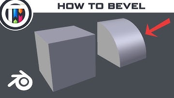 Blender Tutorial - How to Bevel in Blender