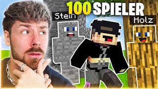 100 Spieler CAMOUFLAGE Hide & Seek in MINECRAFT