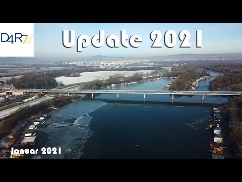 D4R7 Motorway construction DJI Mavic Pro 4K drone shot Update 2021