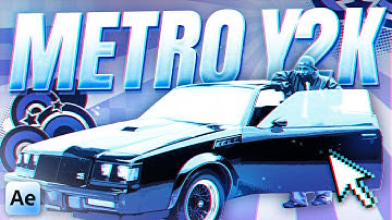 FRUTIGER METRO Y2K Effect in After Effects (Tutorial)
