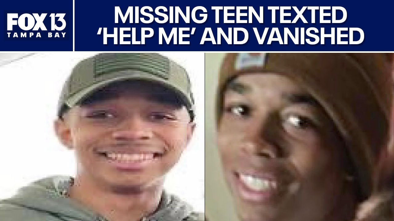 Missing teen texted ‘help me’ before disappearing in Florida - YouTube