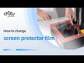 Chitu systems screen protector film 20 installation guide for resin printers