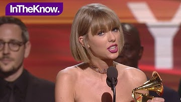 TAYLOR SWIFT slams KANYE WEST at the GRAMMYs! | InTheKnow