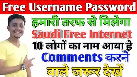 Giveaway For My Views | 13 Username Gifts Yo Yo Vpn | How To Create Free Username And Password