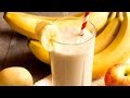 Apple banana smoothie  healthy juice recipes