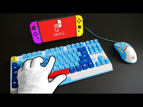 Keyboard & Mouse on NINTENDO SWITCH (Doraemon Setup)