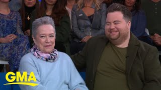 Kathy Bates and Paul Walter Hauser talk Golden Globe nomination for 'Richard Jewell' l GMA