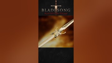 You can now MORPH SWORD PARTS in Bladesong!! Playtest on Steam ⚔️🔥