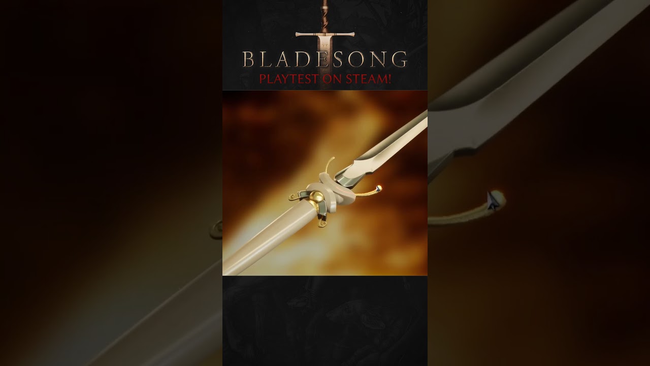 You can now MORPH SWORD PARTS in Bladesong!! Playtest on Steam ⚔️🔥