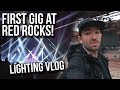 My First Gig at RED ROCKS! Lighting Zomboy @ Global Dub Fest