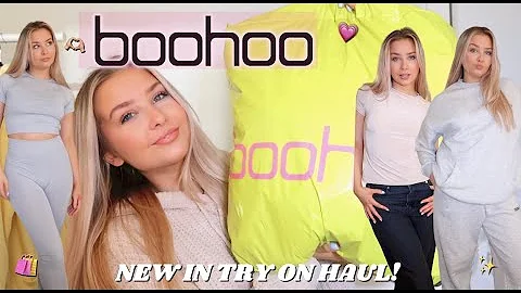 BOOHOO NEW IN TRY ON HAUL! SKIMS DUPES