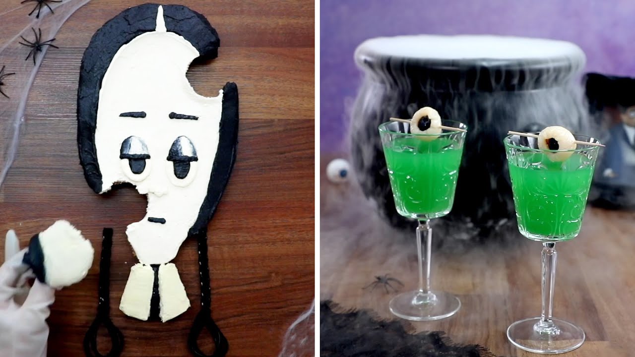 The Addams Family Halloween Crafts - YouTube