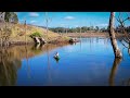 Burnett river  catfish camp  canoe camping and fishing