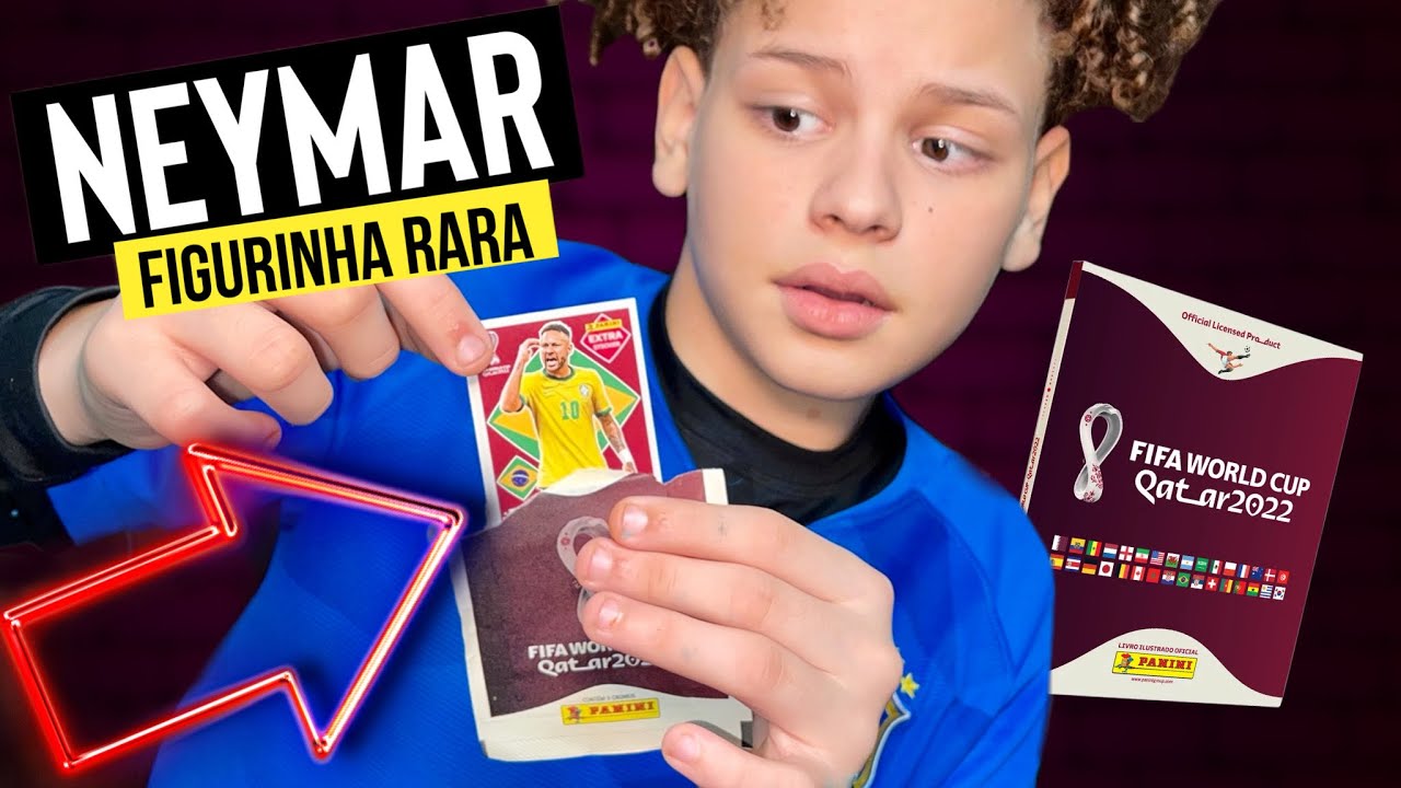 Álbum da Copa do Mundo: figurinha rara de Neymar chega a valer R