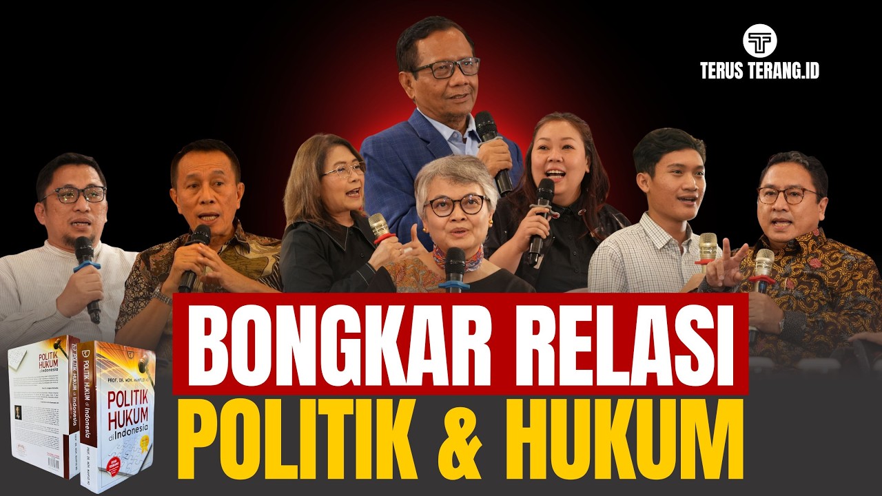 MAHFUD MD: KALAU POLITIK RUSAK, HUKUM IKUT RUSAK