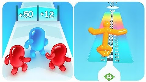 Join Blob Vs Tall Man Run – Funny Gameplay Comparison | Blob Runner 3D Vs Tall Man Run