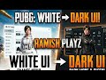 PUBG changed Ui into dark #pubgmobile #pubg #ramishplayz @PUBGMOBILE