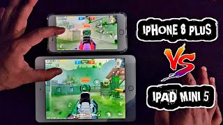 IPAD MINI 5 VS IPHONE 8 PLUS PUBG MOBILE COMPARISON + TEST GAMEPLAY