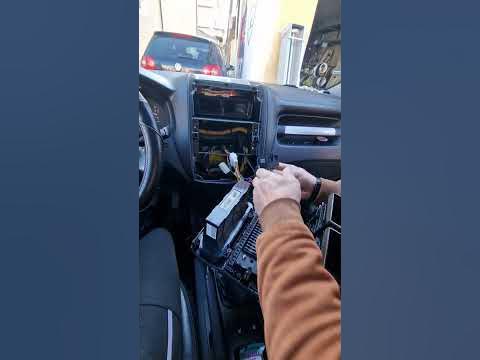 installing android radio in kia sportage 2007....2009. - YouTube