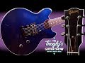 The Seller Asked Me to Do This... | 2013 Gibson Memphis ES-339 Studio Midnight Blue 1 Pickup Review