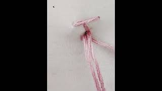 #hand embroidery #easy embroidery design #embroidery of alphabet J