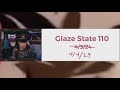 Glaze state 110  dsp is going to be a 42 year old virgin this weekend