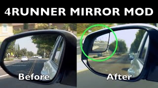 2020 4Runner Blind Spot Mirror Upgrade