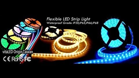 @vitaLED-Tech.Ltd. 【RGB全彩,群控型~超長+增量版】５００公分防水軟燈條『３００燈泡(９００晶片)』