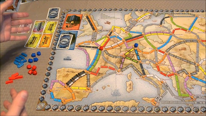 Ticket to Ride: Japan & Italy Map 7 Strategy Board Game for ages 8 and up,  from Asmodee