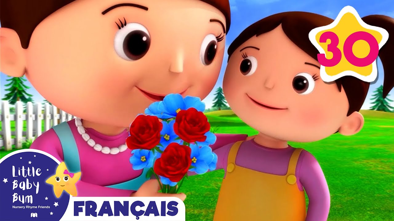 ⁣Les Roses sont rouges - Comptines et Chansons pour Bébés | Little Baby Bum en Français