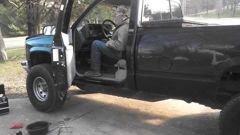 Chevy 350 Hooker Headers Straight Pipe