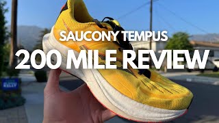 Saucony Tempus Review after 200 Miles screenshot 2