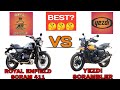 Royal enfield scram 411 vs yezdi scrambler review which is the better scrambler  bikewale