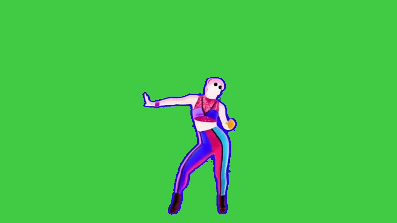 Just Dance Sun Green Screen(Extraction) - YouTube